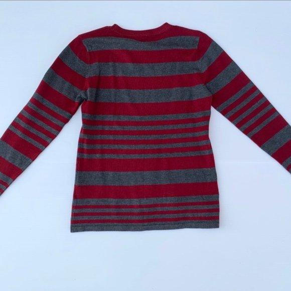 RENEE C Stitch Fix Sweater Red and Gray XL - Picture 2 of 2